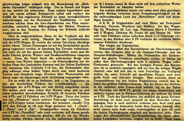 sachsenfahrt
