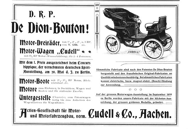 Cudell 1900