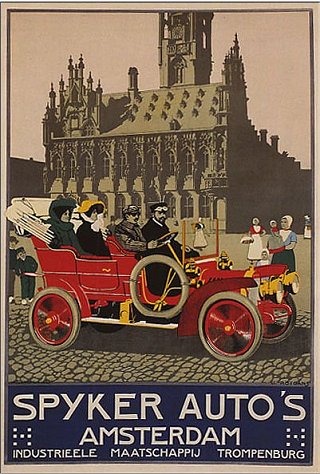 Spyker Plakat