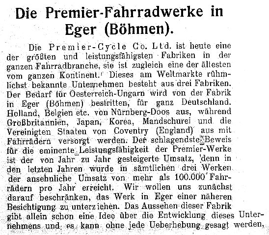 Premier-Werk 1911